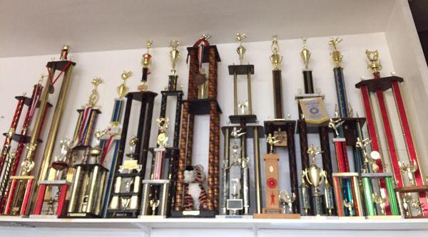 Grand Champion Trophies that go way back in years