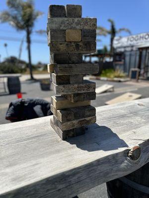 Epic Jenga battle