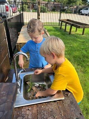 Mud kitchen