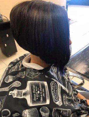 Inverted bob