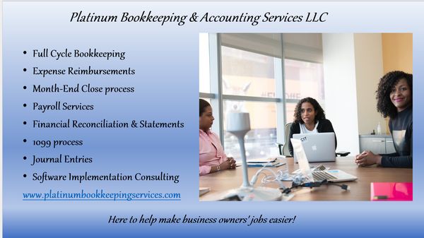 Platinum Bookkeeping & Accounting Services