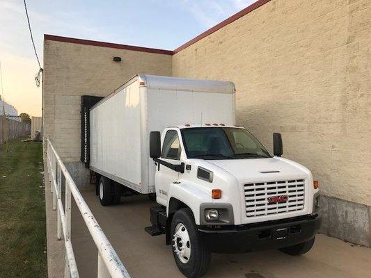 The newest addition to our SERVPRO fleet a 24 foot truck.