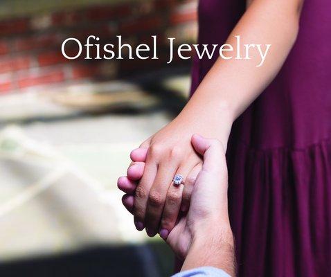 Before she says yes, get her that forever ring at Ofishel Jewelry