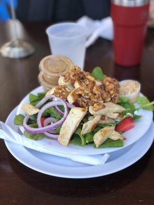 Spinach Salad with Grilled Chicken