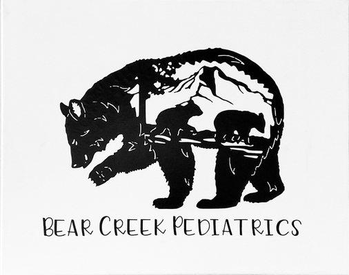 Bear Creek Pediatrics graphic art.