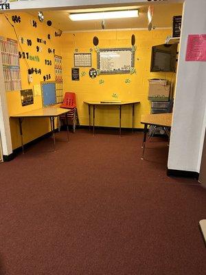 Nice commercial carpet installation for downtown Houston daycare