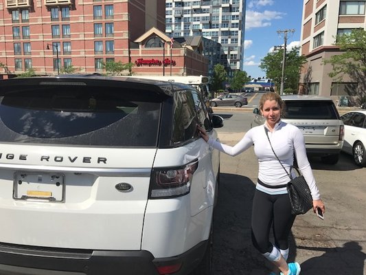 We just bought out Sharon's lease on her 2015 Range Rover Sport with 26,000 miles  Thanks for the business Sharon!