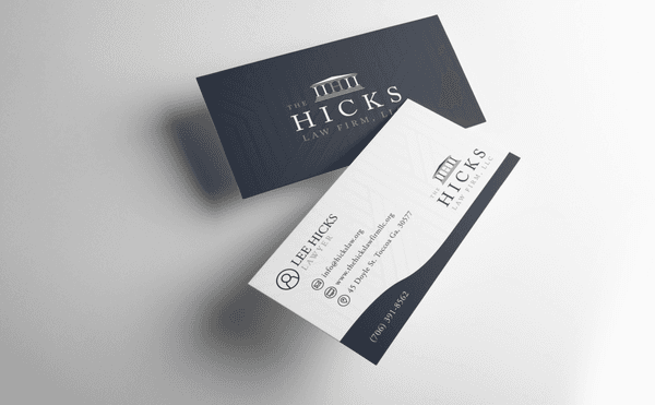 Business Cards for Law Firm