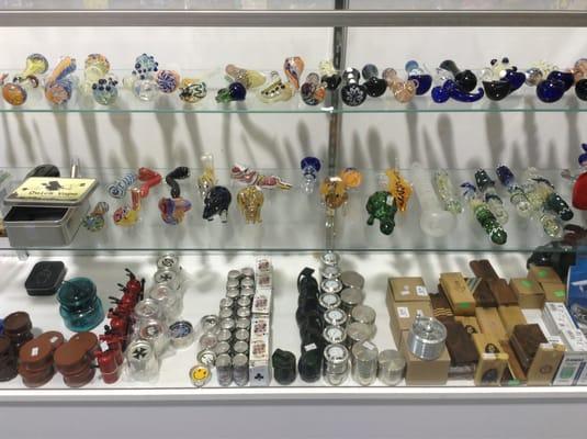 Preview of the glass selection