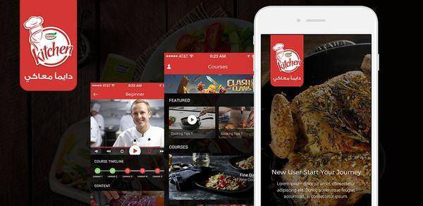 Different culinary courses on Goody Kitchen mobile application