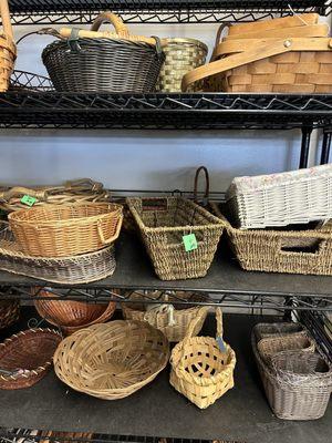 Baskets for all occasions.