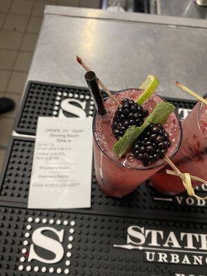 Blackberry mojito