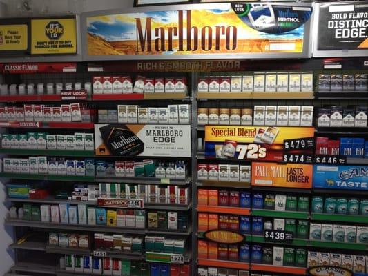 State minimum on all cigarettes!