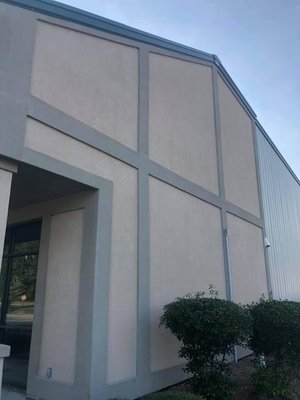 Commercial building that has been cleaned