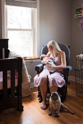 Newborn Lifestyle Session - Nicole Casaletto Photography