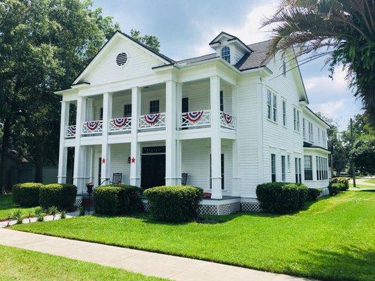 Old Hotel Oliver in Baldwin, FL "Historic home of Mayor Lonnie C. Oliver" circa 1919