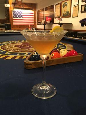 Cocktail specials, not every day but ask your bartender: Sidecar, French 75, or the Aviation