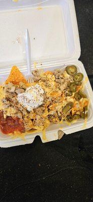 Chicken nachos