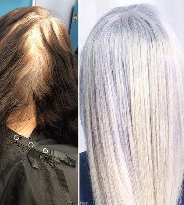 Color Correction, Embracing Natural Silver Blonding