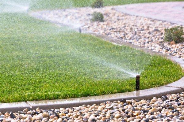 SafeWater Services specializes in residential sprinklers, landscaping, patios, and pools.