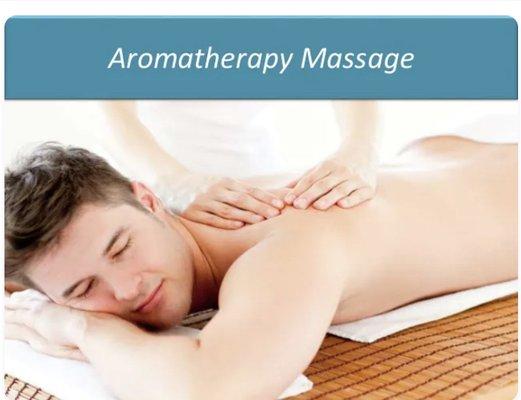 Aromatherapy massage