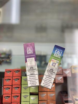 Yes we got Cali Bars, these are the best flavors out there. Get yours before it runs out.