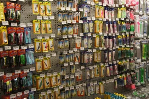 Fishing Tackle, bait, ammo and we sell fishing and hunting licenses too!