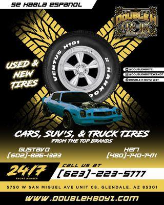 Wheels and tires sales and service