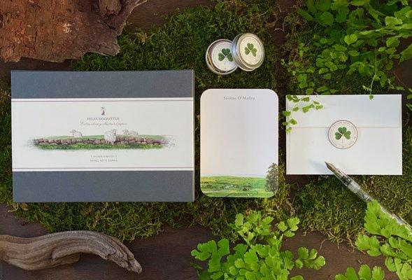 Personalized Small Note Cards by Felix Doolittle