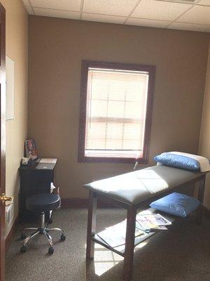 Just one of our private rooms where you can get individualized care regardless of the area or how sensitive the circumstances may be.