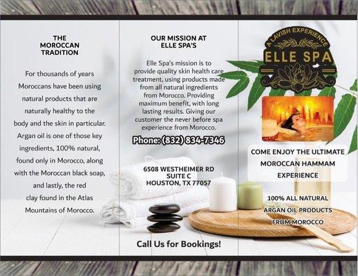 The Moroccan Tradition & Elle Spa Mission