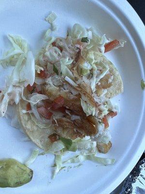 Fish taco.