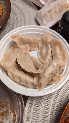 Steamed dumplings, kind of basic and average.