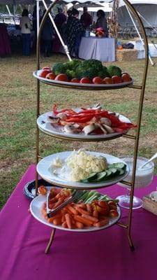 Food tray VIP area