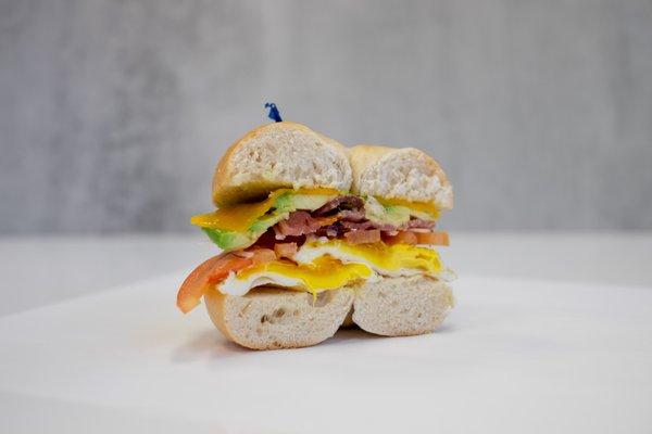 Grand Slam breakfast sandwich