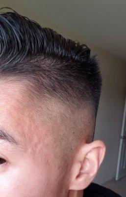 Zero high fade