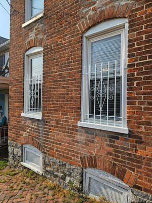 Decorative window security bars in Hagerstown