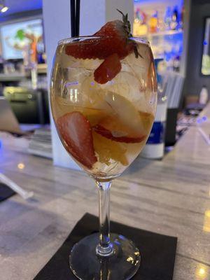 Sangria (off the menu but our bartender made it for me anyways!)