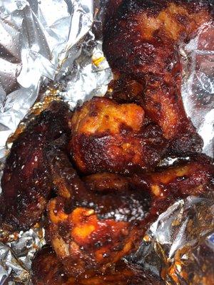 Barbecue wings