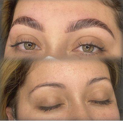 We are constantly keeping up with r he latest brow trends! Brow lamination will take your thin brows to the next level!