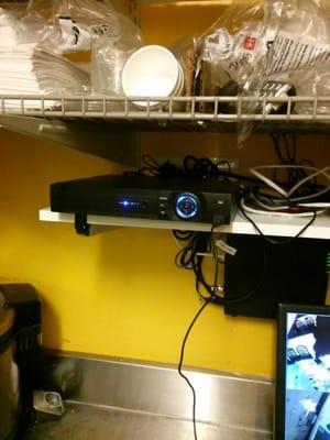 This is a picture of a cctv dvr. I installed at Curry N Grill, Dublin, Ohio Never paid by Dolphin Installs