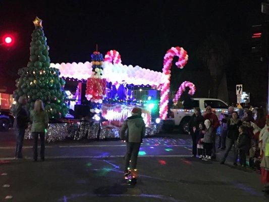 2016 VMIROCKS Modesto Celebration of Lights award winning float