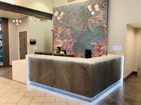 Front desk