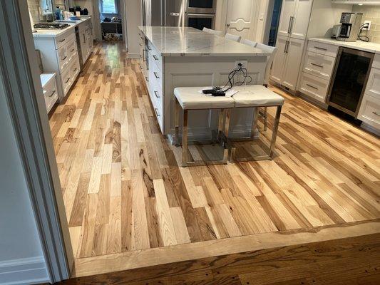 This gorgeous kitchen was cleaned and left shining top to bottom!