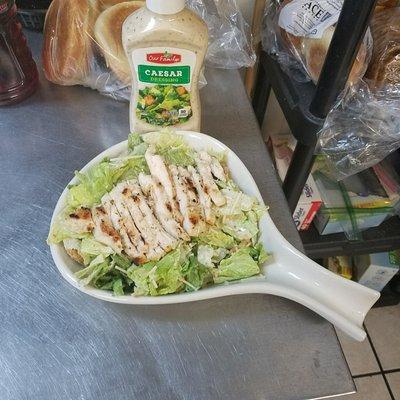 Chicken Cesar salad