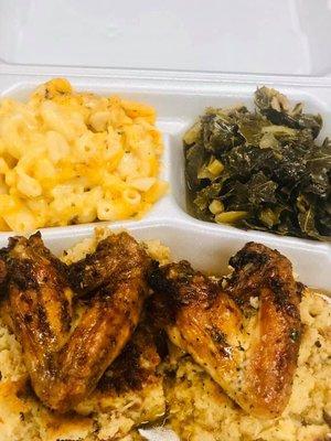 Baked chicken plate