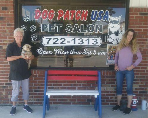 At Dogpatch u.s.a we are a K 9 only salon "we treat your babies as our own" we pamper every paw that comes through the door...