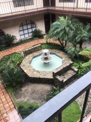 View of the offices courtyard.