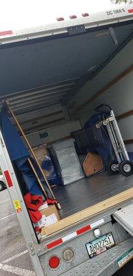 Packing the truck for move