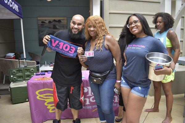 Planet Smoothie Peachtree x V103 kickback 2019 free smoothie for a year winner! (This could be you ;)